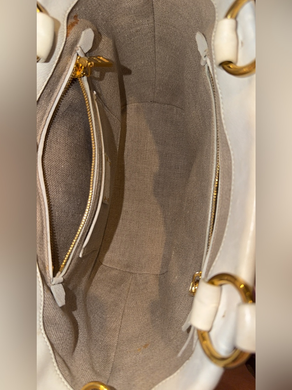 Prada Paglia Cuoio Tote Bag - Picture 7 of 8